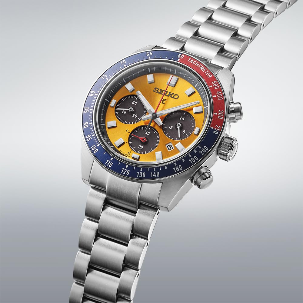 Seiko Watch Prospex SPEEDTIMER Solar Chronograph, Large, Case