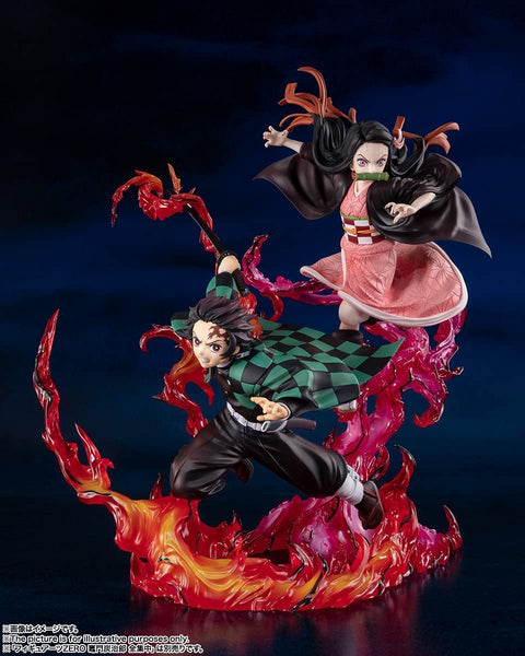 Figuarts ZERO 鬼灭之刃 灶门豆子 血鬼术 约240毫米 PVC・ABS制 已涂装完成品手办 BAS61514