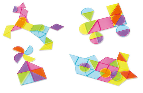 Kumon Publishing KUMON CS-10 Stained Puzzle, Educational Toy, Shapes, Color Toy, Ages 4 and Up