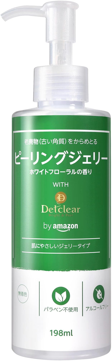 by Amazon DETクリア ブライト&ピール ピーリングジェリー CICA 増量 198ml (ホワイトフローラルの香り)
