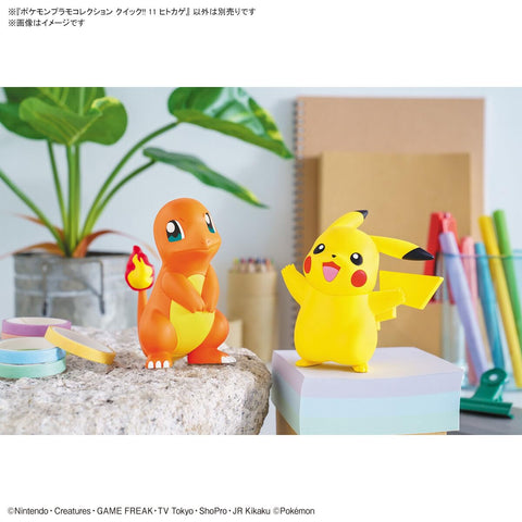 BANDAI SPIRITS 万代 Spirits口袋妖怪 Plamo Collection 快速!!11 人蜥蜴 已分色塑料模型