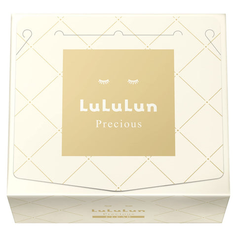 LuLuLun 프레셔스 팩 화이트 32 매 시트 마스크 페이스 팩 대용량 펌 앤 샤이니