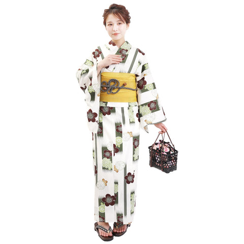 Fuuka 浴衣 2件套 女士 均碼 (兵兒帶/日本製造) X142333