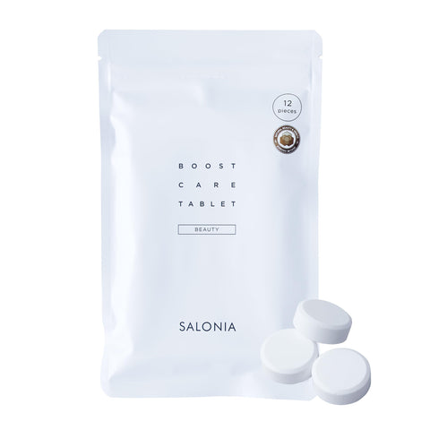 SALONIA | Bicarbonate Boost Care Tablets, 12 Tablets, Hair Care, Beautiful Hair