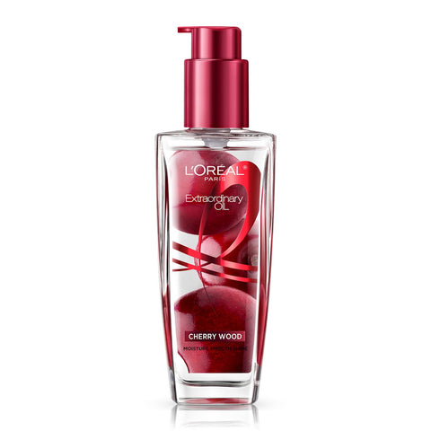 L'Oreal Paris Hair Oil Elsève Extraordinary Oil Cherry Wood Styling Leave-In Treatment Smooth Gift