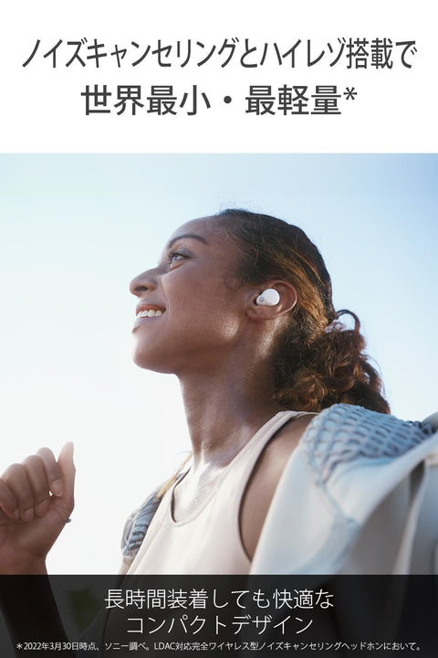 索尼(SONY) NiziU CM出演模型 Sony 無線降噪立體聲耳機 LinkBuds S WF-LS900N:輕量小型/降噪/外音/各種實用/黑色 WF-LS900N BC