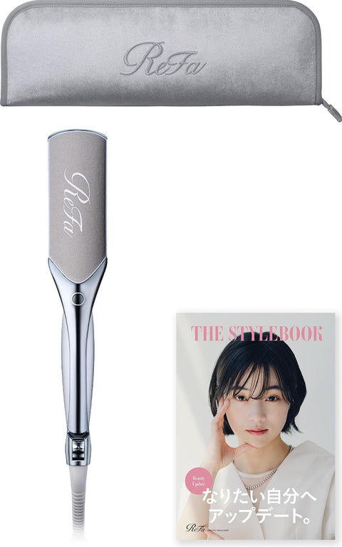 ReFa Power Straight Iron Pro / ReFa Power Straight Iron Pro White Exclusive Case and Hair Arrangement Guide (English Language Not Guaranteed)
