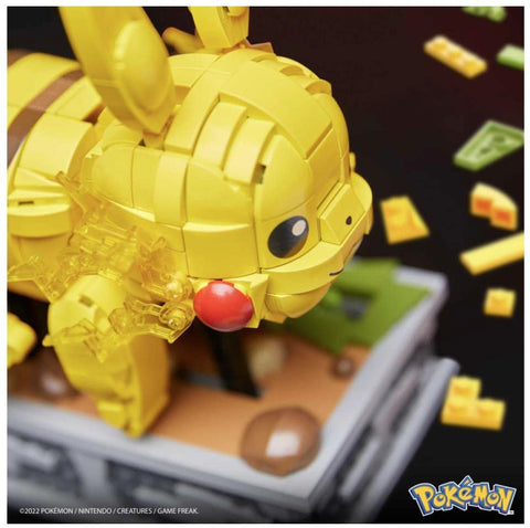 Mega Bloks HGC23 Pokemon Pikachu Runs! Moving Pikachu [Number of Pieces: 1095 Pieces] [12 Years Old and Up]