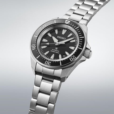 Seiko Prospex Mechanical (Automatic Winding) Diver Scuba Mechanical "SAMURAI" Men's, Dial: Black/Case Band: Silver, Model: New