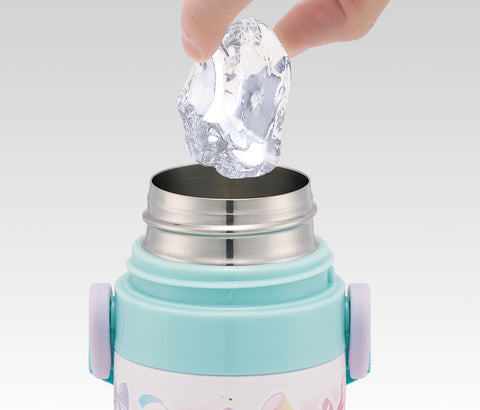 スケーター(Skater) 子供用 ステンレス 水筒 2way 直飲み 470ml コップ飲み 430ml 子供に優しい軽量タイプ ディズニー プリンセス 25 女の子 保温 保冷 waterbottle スポーツボトルキッズ こども 水瓶 SKDC4