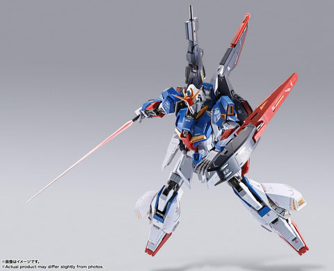TAMASHII NATIONS METAL BUILD 機動戦士Zガンダム ゼータガンダム 約190mm PVC&ABS&ダイキャスト製 塗装済み可動フィギュア