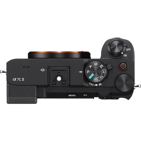 SONY(索尼) 全尺寸 无反相机 α7CII 变焦镜头套装(同包装镜头:SEL2860) 黑色 ILCE-7CM2L B