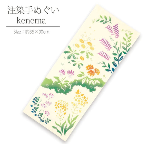 宮本 kenema 注染手巾 春季散步道 50183 約35×90厘米