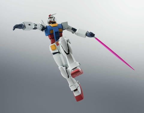 TAMASHII NATIONS Robot Spirits Mobile Suit Gundam RX-78-2 Gundam Version, A.N.I.M.E. (Resale Version), Approx. 4.9 inches (125 mm), PVC & ABS, Painted Action Figure