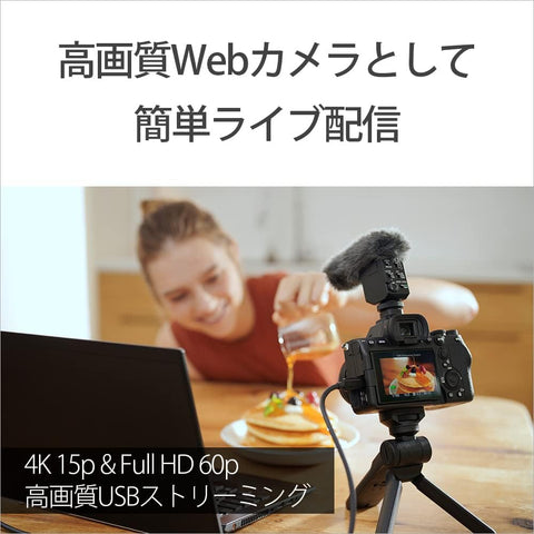 SONY(Sony) 全尺寸 無反光鏡相機 α7IV 機身(無鏡頭) 黑色 ILCE-7M4