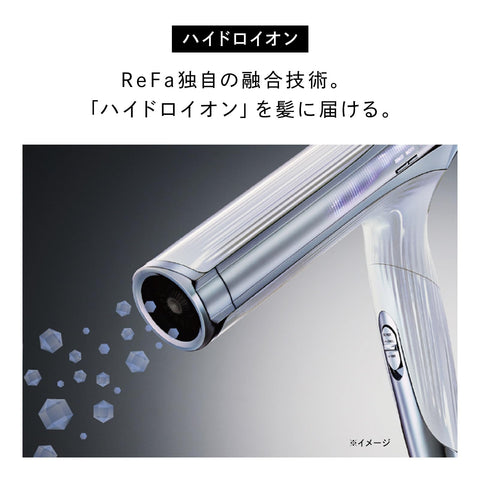 (Rifa Beautech Dryer, Smart W, ReFa Beauty Dryer, Smart W, Ivory, Hair Arrangement Guide Book, Shopper Included