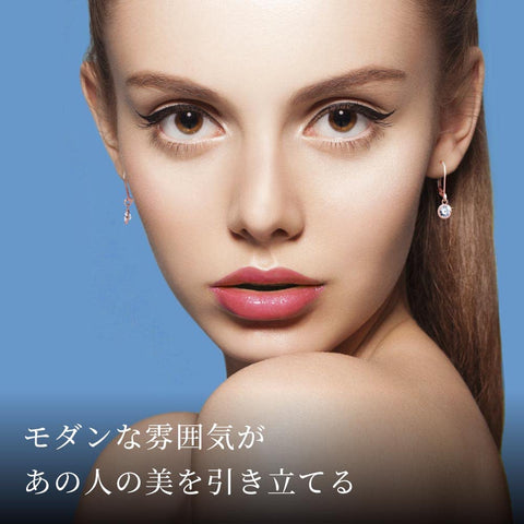 Gift from New York フープピアス レディース プラチナ K18 ピンクゴールド 加工 揺れる ピアス エタニティ 金属アレルギー対応 ブランド 女性