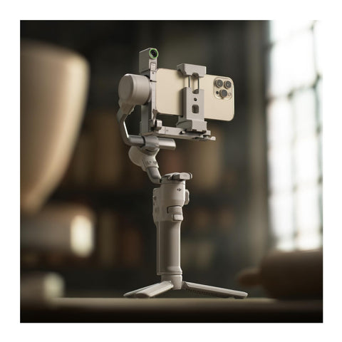 DJI RS 4 미니 콤보 3 축 카메라 스태빌라이저 짐벌 캐논/소니/파나소닉/니콘/후지필름 자동 축 잠금 인텔리전트 트래킹 2kg 페이로드 서류 가방 핸들