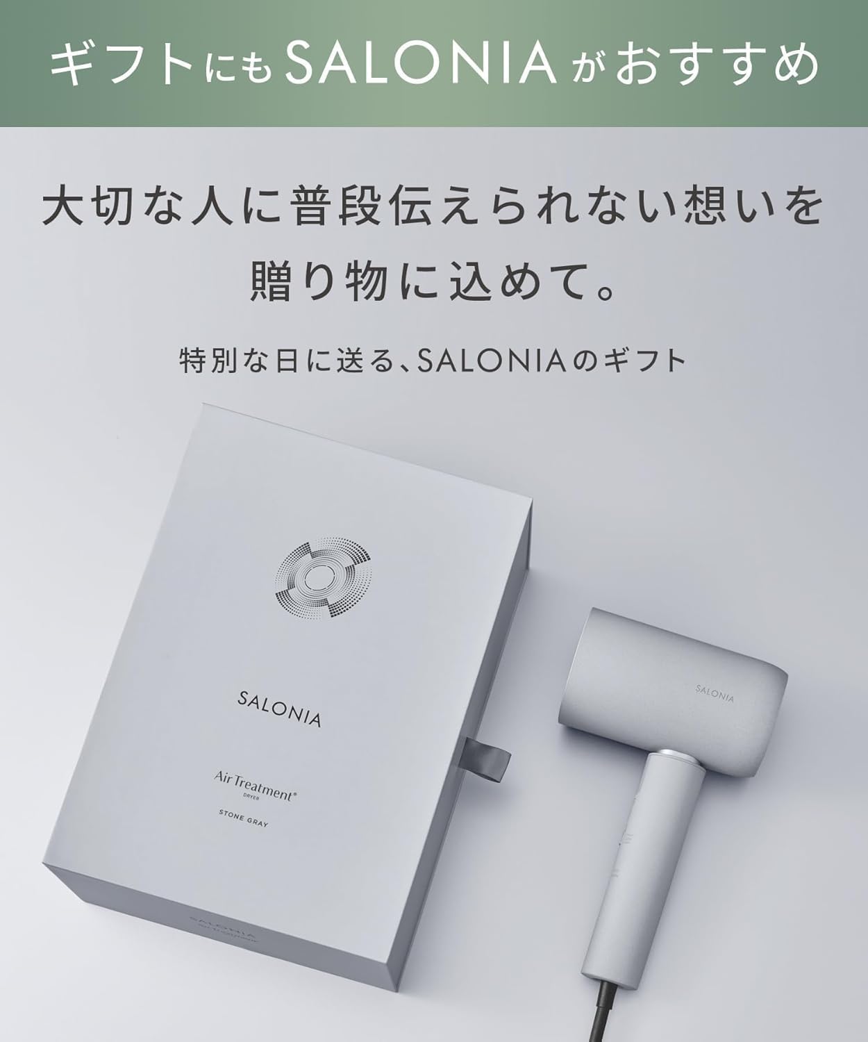 SALONIA Air Treatment Hair Dryer, High-Volume, Fast-Drying