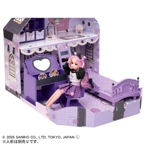 Takara Tomy Licca-chan Cool Kromi Licca-chan Room Dress Up Pretend Play Toy For Ages 3 and Up