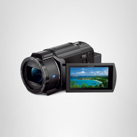 SONY(ソニー) 4K ビデオカメラ Handycam FDR-AX45A(2022年モデル) ブラック 内蔵メモリー64GB 光学ズーム20倍 空間光学手ブレ補正 FDR-AX45A B