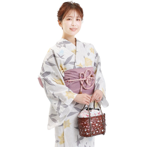 Fuuka 浴衣 2件套 女士 均碼 (兵兒帶/日本製造) X142333