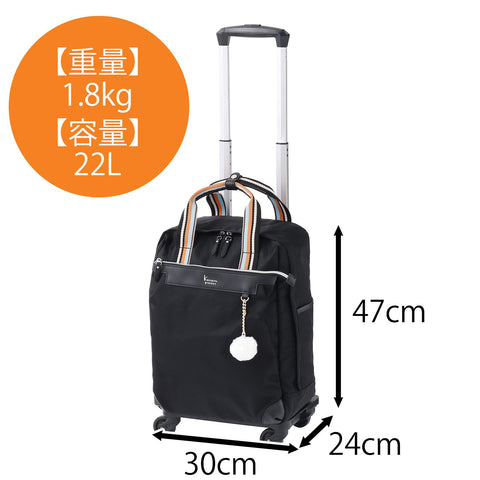 [カナナプロジェクト コレクション] キャリーケース VYG アムローズTR 22L 2～3泊 1.8kg No.15246