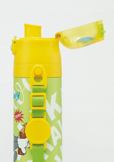 스케이터 (Skater) 어린이용 스테인리스 스틸 물병, 직접 마실 수 있는, 470ml, 어린이용, 경량 타입, 톰과 제리, EAT, 단열 물병, 스포츠 물병, 어린이, 어린이, 물병, SDC469105