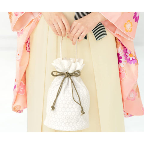 [SOUBIEN] 索維恩 荷包 刺繡 蕾絲 成人式 振袖 畢業典禮 assort-bag0011