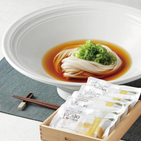 [Official] Tsurutontan Rocabo Udon, 5 Servings, Low Sugar, 60% Sugar Cut, Rocabo