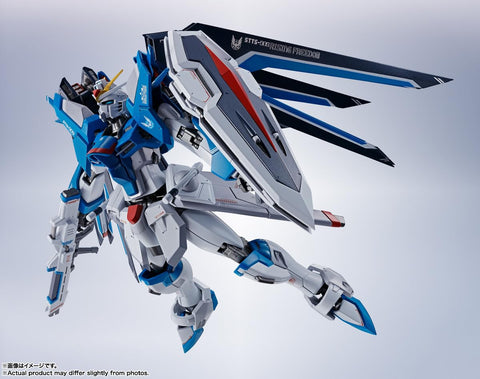 Metal Robot Spirits, Mobile Suit Gundam SEED FREEDOM, Rising Freedom Gundam, Approx. 5.5 inches (140 mm), ABS & PVC & Die Cast Pre-painted Action Figure
