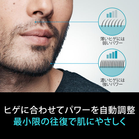 Braun Series 7 Electric Shaver with Cleaning Function, Men's 72-C7500cc Beard Trimmer, Titanium Gold