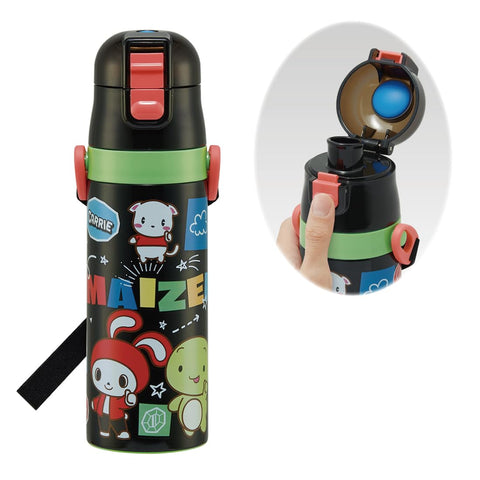 スケーター(Skater) 子供用 ステンレス 水筒 直飲み 470ml まいぜんシスターズ 24 子供に優しい軽量タイプ 保冷専用 男の子 女の子 waterbottle スポーツボトル かわいい キッズ 子供 こども 水瓶