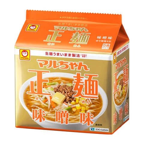 Maruchan Maruchan 正面 5餐包 全部種類拉麵套裝 (醬油、味增、鮮鹽、豬骨、豬骨醬油、日式醬油) 各1袋 共6袋