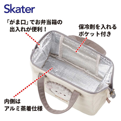 Skater 保冷 蛙嘴式午餐包 Pompon's 刺蝟 KGA1-A