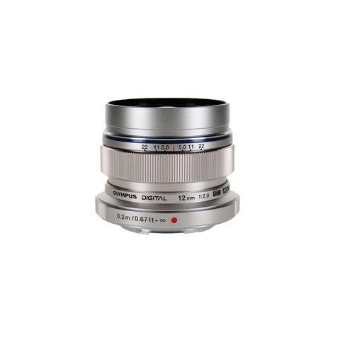 Olympus M. *ko 數位 ED 12 mm f/2.0 鏡頭適用於 Micro Four Thirds 相機 - 國際版（無保固）