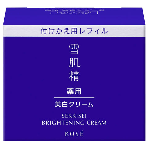【医薬部外品】 薬用雪肌精 ブライトニング クリーム (付けかえ用) 40g 保湿クリーム 顔 美白 肌あれ シワ シミ くすみ ハトムギ 漢方 和漢