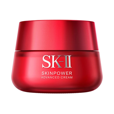 SK-II 페이스 크림, 스킨 파워 어드밴스드 크림, 80g, 네롤리 오렌지 프래그런스, 나이아신아마이드, 피테라, 에이징 케어*8