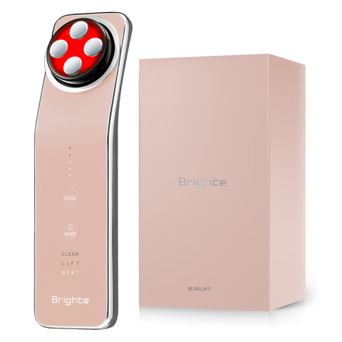 【3/16ラヴィットで紹介！】Brighte(ブライト) ELEKI LIFT PINK (美顔器/EMS/フェイスケア/リフトアップ/サロン級/エイジングケア/乾燥小じわケア/佐々木希)