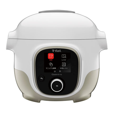 Tefal CY8741JP Electric Pressure Cooker, 3 L; Built-In 250 Recipes, Cook for White, Pressure Cooking, 7-in-1