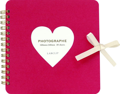 Lab Clip Scrapbooking Square Red SCSQ01-RD