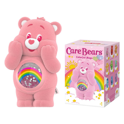 POP MART Care Bears Colorful Hugs シリーズ 【アソートボックス 9ピース 】 ポップマート ガチャガチャ ブラインド ボックス フィギュア プラモデル プレミアム おもちゃ PVC ソフビ オリジナル キャラクター 誕生日 プレゼント