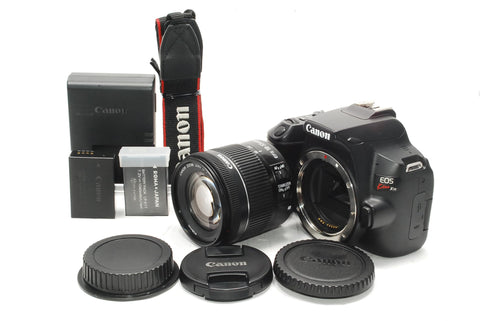 Canon KISSX10BK-1855ISSTMLK Digital Single Lens Reflex Camera EOS Kiss X10, Standard Zoom Kit, Black