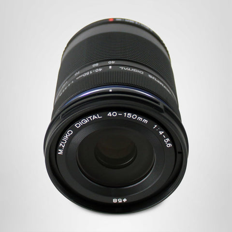 올림푸스 M.ZUIKO 디지털 40-150mm F4.0-5.6 R 블랙 텔레포토 줌 렌즈