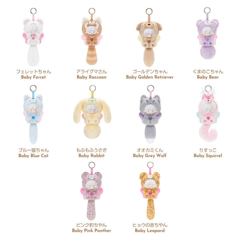 TOP TOY Gyun Big Tailed Critter Crew 毛絨玩具 系列【1件】Gachachachacha 百葉窗 盒裝 手辦 高級 玩具 Sofubi 原創 角色 生日禮物