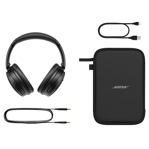 Bose QuietComfort SC Headphones 完全無線 降噪耳機 藍牙連接 附麥克風 最長可播放24小時 快速充電 黑色