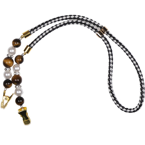 [TOuWA] Kimono Sussuke Rope, Toe Stop, Paddle Clip, Women's, Pearl-style, Natural Stone, Anti-Slip, Waterhouse, Kitchen, Cooking, Housework, Izakaya, Japanese Restaurant (Total Length: Approx. 22.4