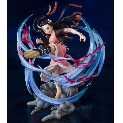 Figuarts ZERO BAS63901 Demon Slayer Nezuko Kamado - Demon Transformation Figurine, Approximately 7.9 inches (200 mm), PVC & ABS Pre-Painted Action Figure