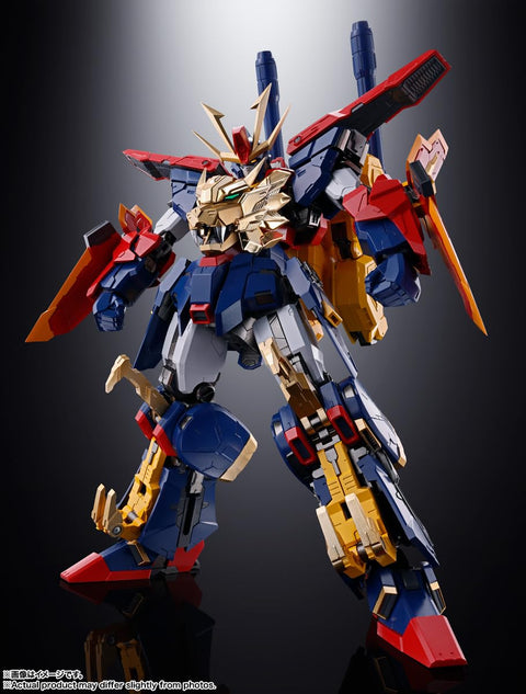 TAMASHII NATIONS 超合金魂 GX-113 ガンダムビルドファイターズトライ最強機動 ガンダムトライオン3 約210mm ダイキャスト&PVC&ABS製 塗装済み可動フィギュア