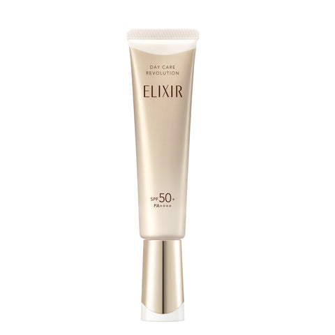 ELIXIR 怡麗絲爾 日托革命 +ba 35mL 醫藥部外品 UV乳液 早晨用 白天用 防曬 緊緻 保濕 SPF50+ PA++++ 抗衰老護理 Superielle 資生堂